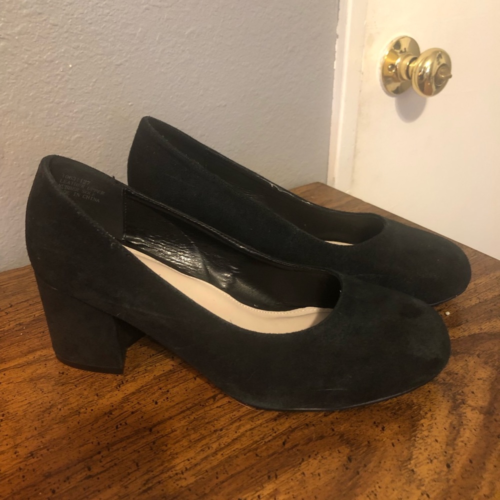 Torrid Black Chunky Heels